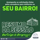 Resumo da 41º Sessão Ordinária
