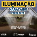Vereador Diego Protetor solicita iluminação pública para Maracaibo II (Parte Alta)