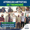 Vereador Ricardo cria Projeto de Lei para valorização dos artistas locais