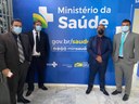 Vereadores apresentam projetos ao Ministério da Saúde em Brasília