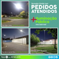 Kodak tem pedidos de iluminação pública em LED atendidos