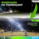 Nova iluminação em área de lazer do bairro Flamboyant