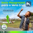 Novo playground para o bairro Vera Cruz