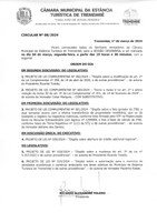 Pauta da 144ª Sessão Ordinária - 04/03/2024