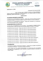 Pauta da 57ª Sessão Ordinária - 27/03/2026