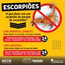 Semana Estadual de Enfrentamento ao Escorpião