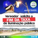 Vereador pede suspensão de cobrança de taxa de iluminação emTremembé Vereador pede suspensão de cobrança de taxa de iluminação emTremembé