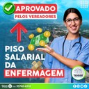 Vereadores aprovam piso salarial da enfermagem