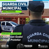 Vereadores solicitam instalação de guarda municipal em Tremembé